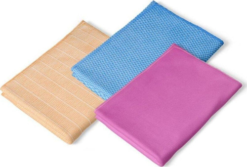 Mikrofiber Süper Üçlü Temizlik Seti
