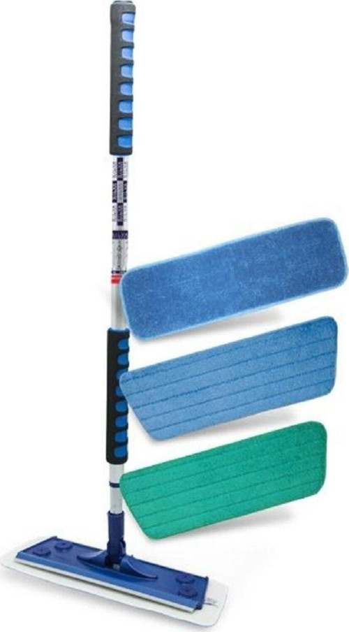 Mop Mikrofiber Teleskopik Mop 3 Lü Set ( 1 Adet) Pra-1259366-4017