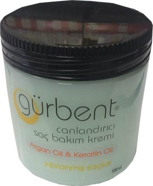 Canlandırıcı Saç Bakım Kremi Argan Oil ve Keratin Oil
