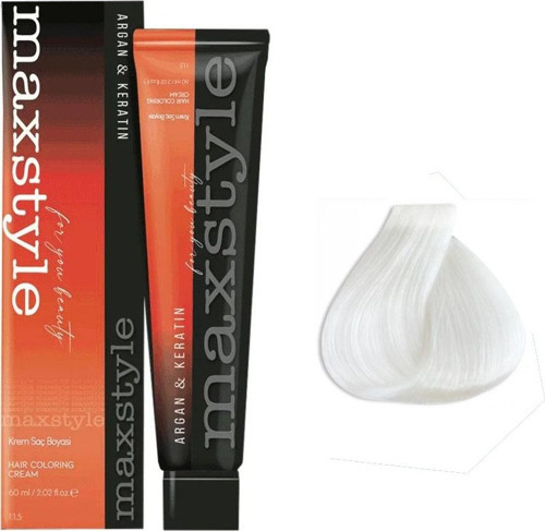 Argan Keratin Saç Boyası 000 Nötr x 6 Adet + Sıvı oksidan 6 Adet