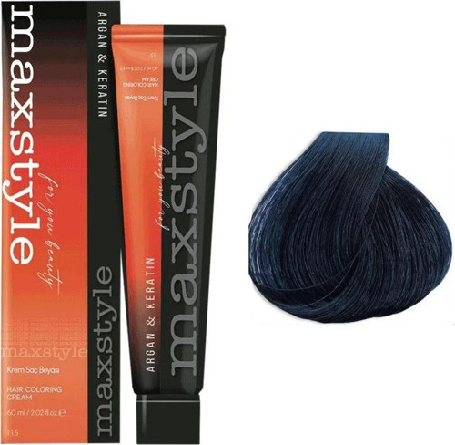 Argan Keratin Saç Boyası 1.10 Mavi Siyah x 2 Adet