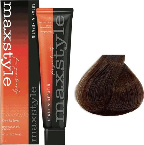Argan Keratin Saç Boyası 6.8 Tütün Kahve x 5 Adet
