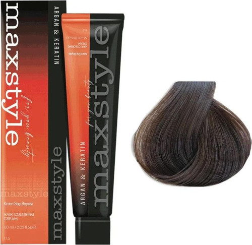 Argan Keratin Saç Boyası 6.00 Yoğun Koyu Kumral