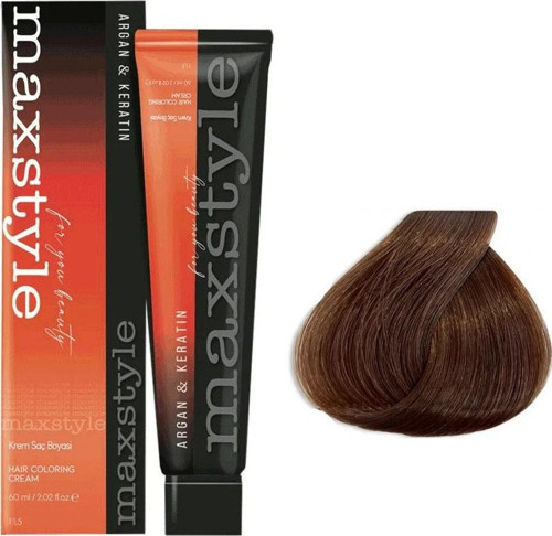 Argan Keratin Saç Boyası 7.8 Açık Tütün Kahve x 4 Adet
