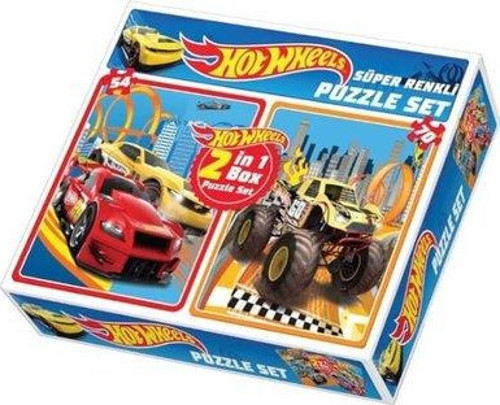 Hot Wheels 2 in1 Puzzle