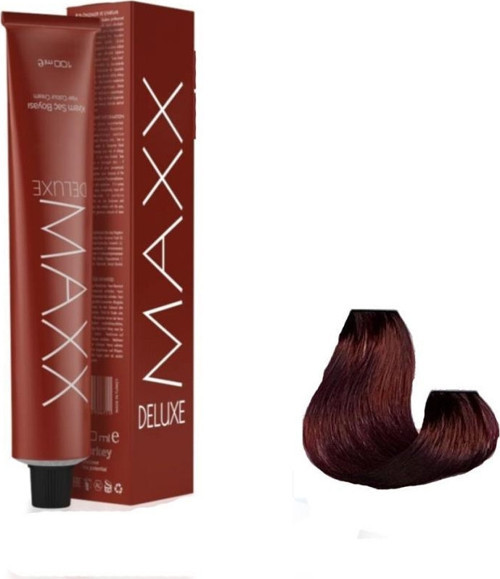 Deluxe Tüp Boya 4.65 Şarap Kızılı 60 ml x 3 Adet