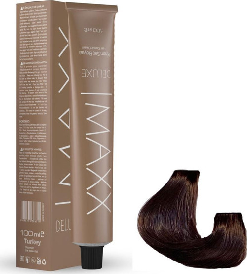 Deluxe Tüp Boya 6.77 Işıltılı Kahve 60 ml x 2 Adet