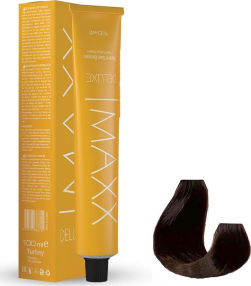 Deluxe Tüp Boya 7.3 Fındık Kabuğu 60 ml x 2 Adet + Sıvı Oksidan 2 Adet