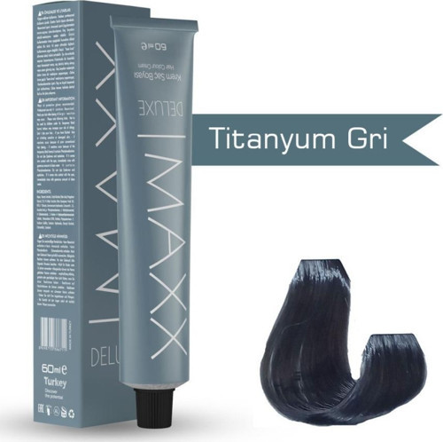 Deluxe Tüp Boya Titanyum Gri 60 ml x 2 Adet