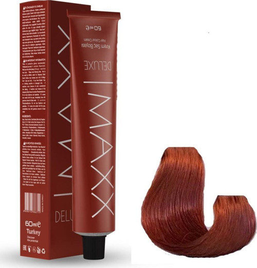 Deluxe Tüp Boya 8.45 Tarçın Bakır 60 ml + Sıvı oksidan