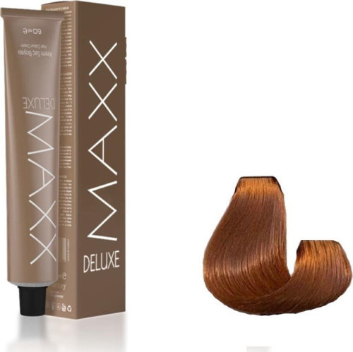 Deluxe Tüp Boya 8.74 Altın Parıltılı Toffe 60 ml x 4 Adet + Sıvı Oksidan 4 Adet