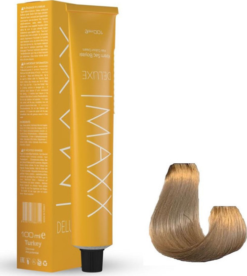 Deluxe Tüp Boya 9.0 Sarı 60 ml x 3 Adet + Sıvı Oksidan 3 Adet