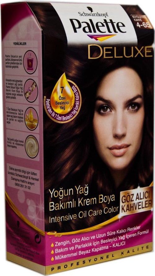 Saç Boyası 4-65 Büyüleyici Kahve x 4 Adet