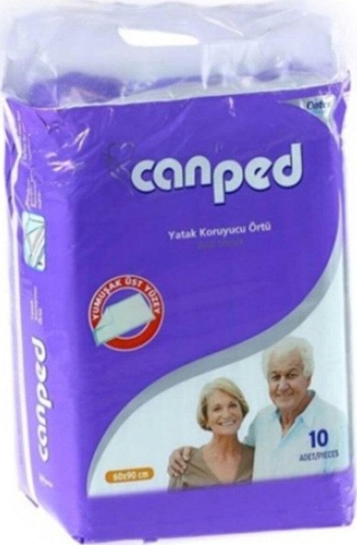 Yatak Koruyucu Örtü 60x90 cm 10 Adet
