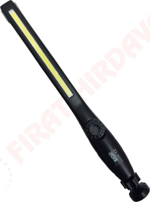 Tools Le7040 Mafsallı Işık Gücü Ayarlanabilir Şarjlı Lamba-Fener