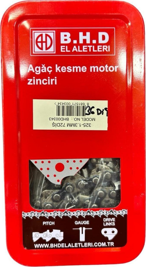 Ağaç Kesme Motor Zinciri / Köşeli 36 Diş