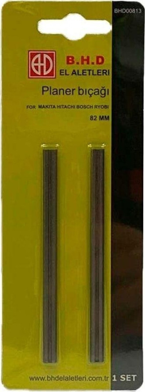 B.H.D 82 Mm Planya Bıçağı Jilet T.C.T 2 Li Set