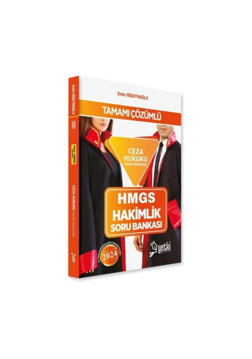 Yetki Yayıncılık 2024 Ceza Hukuku Genel Hükümler Hmgs Ve Hakimlik Soru Bankası 2024