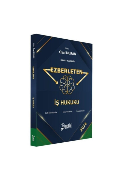 Yetki Yayıncılık 2024 Ezberleten İş Hukuku Konu Anlatımı