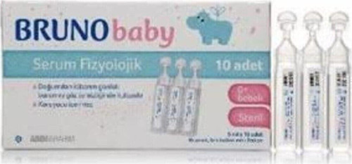 Bruno Baby Serum Fizyolojik 5 Ml X 10 Flakon