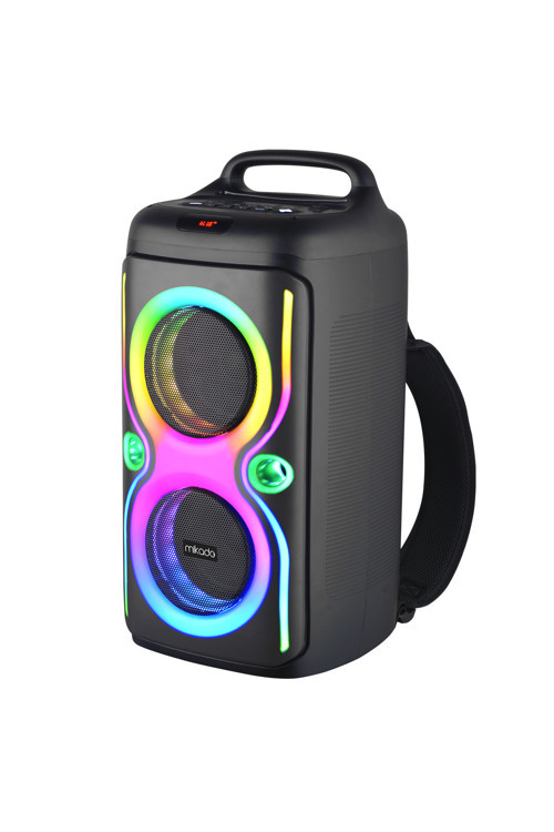 MD-66BT ThunderBag 40W 3600mAh Çanta Taşıma USB/BT/TF/TWS RGB Kablosuz Mikrofonlu Toplantı-Parti