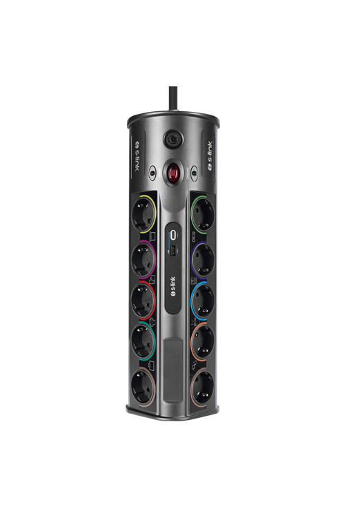 Swapp Sp10af_usb 3.1a 1.8m 1.5mm2 10lu Akım Kor. Gri