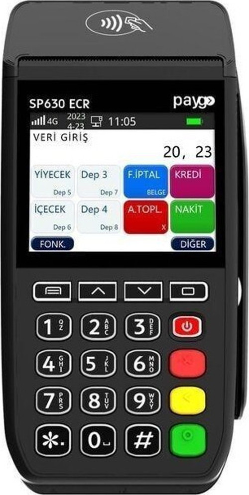 Sp630 Pro 4G Bağlantılı Yazarkasa Pos Cihazı · Ücretsiz Kurulum · Sim Kart Hediye