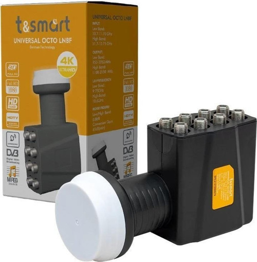 Smart Ultra Hd 4K Sekiz Çıkışlı Lnb Elembi- 8 Daire
