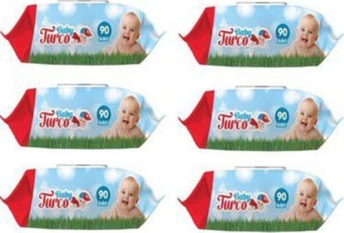 Islak Havlu Mendil Klasik 90 Yaprak 6 Paket Plastik Kapaklı