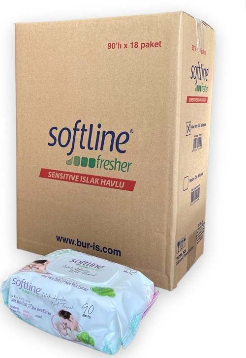 Fresher Sensitive Aloevera Özlü Islak Havlu 90'lıx18