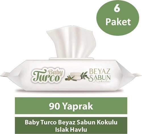 Sabun Kokulu Islak Havlu 6x90