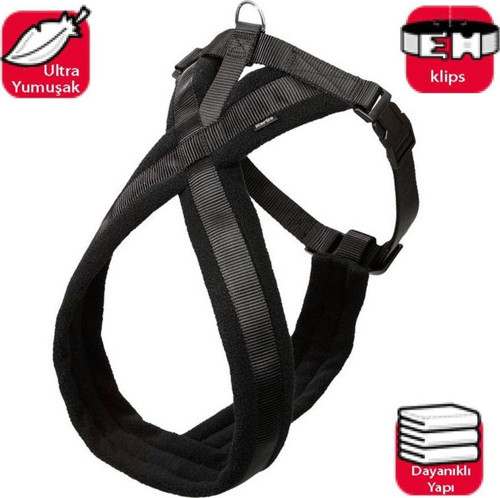 Yumuşak Göğüs Tasma 42-50Cm Siyah