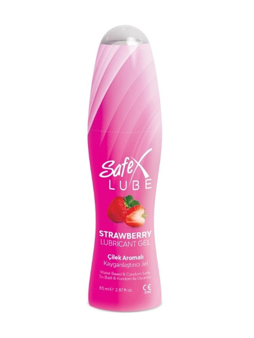 ® Safex Lube Kayganlaştırıcı Jel Çilek 85 Ml