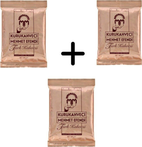 3 Adet (100 Gr X3 Adet) Türk Kahvesi