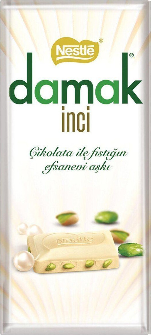 Damak İnci Antep Fıstıklı Tablet 70 Gr X 6 Adet