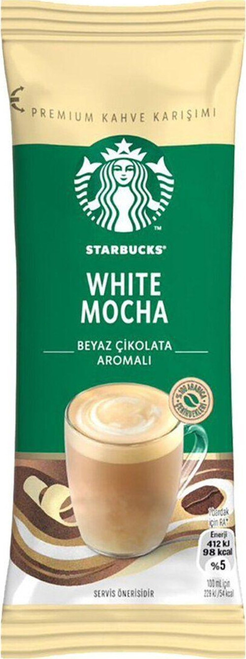 White Mocha Kahve Karışımı 24 Gr X 20 Adet