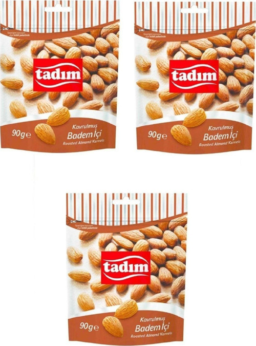 Kavrulmuş Badem Içi 90 Gr X 3 Adet