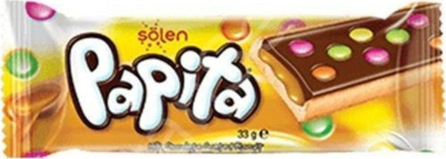 Papita Karamelli Sütlü Kremalı Bisküvi 24 Adet