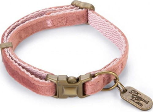 Lotte Kedi Tasması 30cm x 10mm Pembe