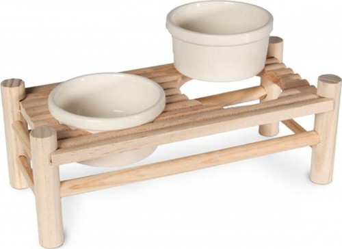 Karlıe Ahşap Kemirgen Yemek Masası 24X10X8Cm