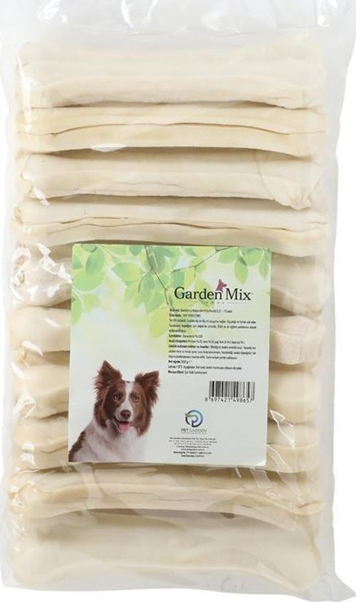Gardenmix Sütlü Deri Kemik 16cm 90-100 G. 10lu Paket