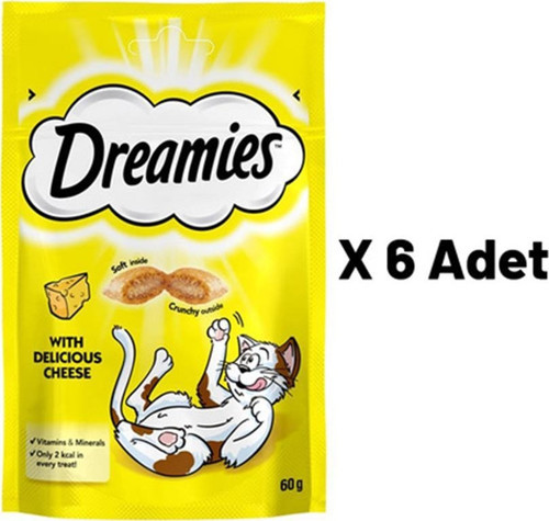 With Cheese Peynirli Kedi Ödülü 60 Gr 6'lı