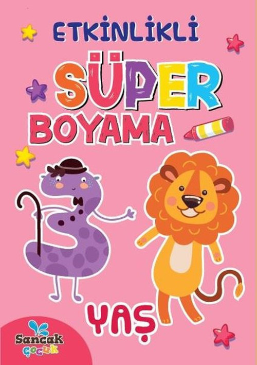 Etkinlikli Süper Boyama 3 Yaş