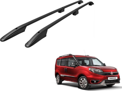Fiat Doblo 3 Maxi Tavan Çıtası Port Bagaj Taşıyıcı Uzun Siyah 205