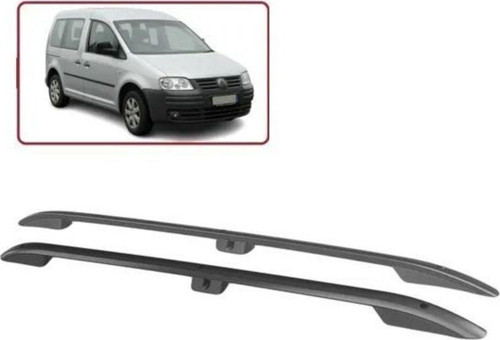 Vw Caddy Tavan Çıtası Port Bagaj Taşıyıcı Siyah 2004 / 2021