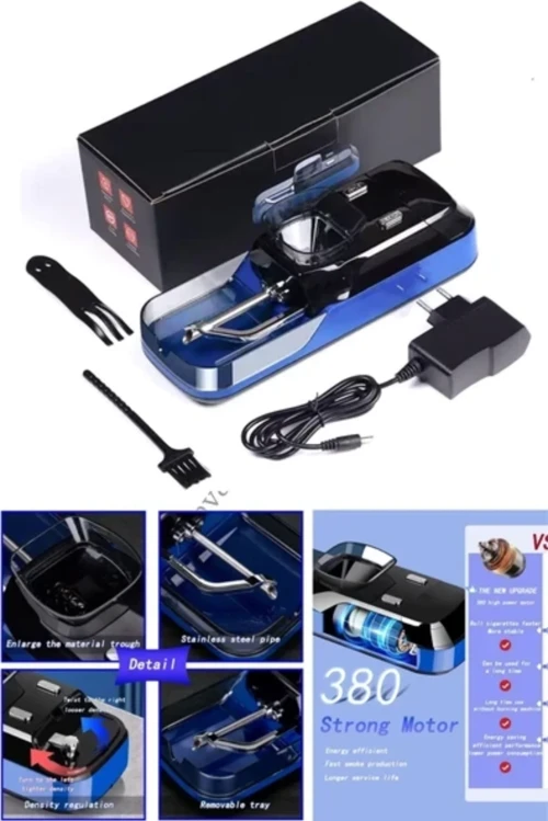 Gönder Gönder Gelsin Elektrikli Sigara Makaron Makinesi Sigara Dolum Makinesi SİLİM