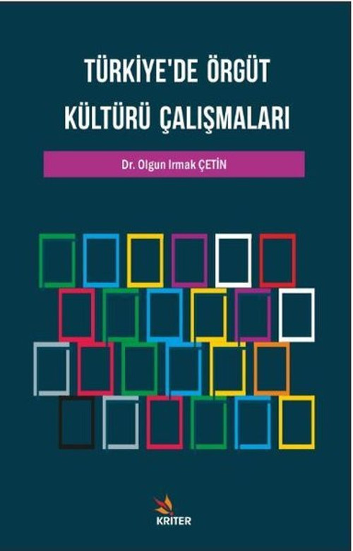 Türkiye'de Örgüt Kültürü Çalışmaları