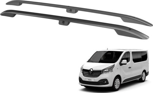 Renault Trafic Tavan Çıtası Port Bagaj Taşıyıcı Kısa Siyah 2015+
