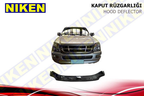 Isuzu Dmax Kaput Rüzgarlığı Koruyucu 2002 / 2007 Taiwan