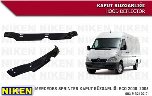 Mercedes Sprinter Kaput Rüzgarlığı Koruyucu 2000 / 2006